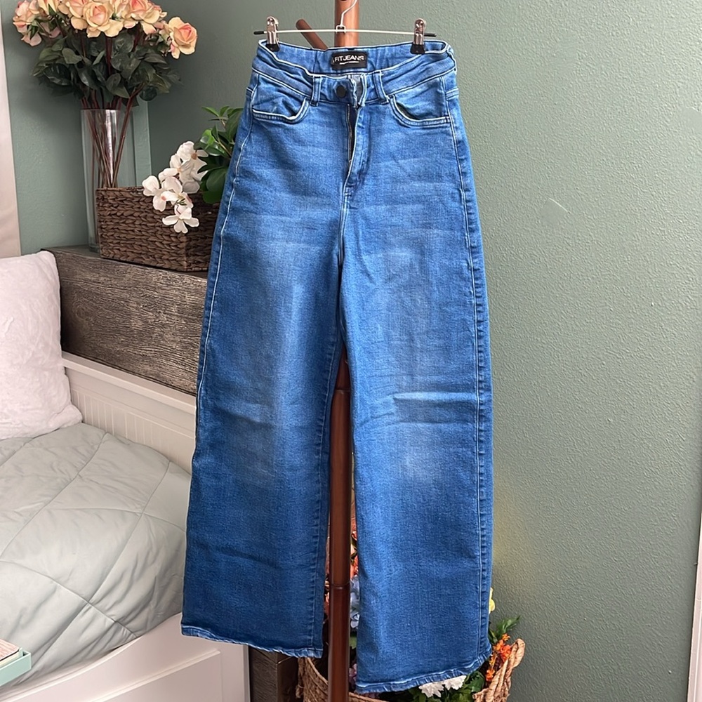FITJEANS Women's Baggy Jeans Size Small - Picture 5 of 6